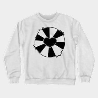 wheel of love Crewneck Sweatshirt